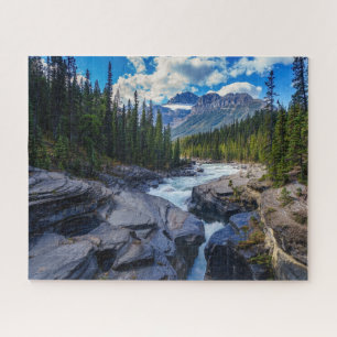 Schöne Berglandschaft Landschaft Puzzle
