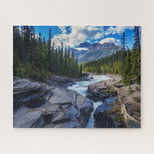 Schöne Berglandschaft Landschaft Puzzle (Horizontal)