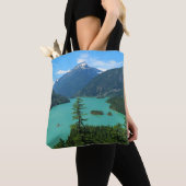 Schöne Bergsee-Landschaft in Washington Tasche (Von Nahem)