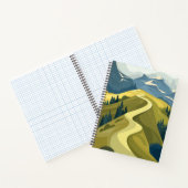 Schöne Bergstrasse Notizblock (Innenseite)