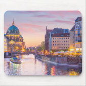 Schöne Berliner Skyline bei Sunset Mousepad (Vorne)