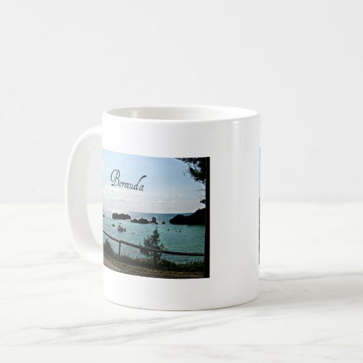 Schöne Bermuda! Kaffeetasse (Vorderseite Links)