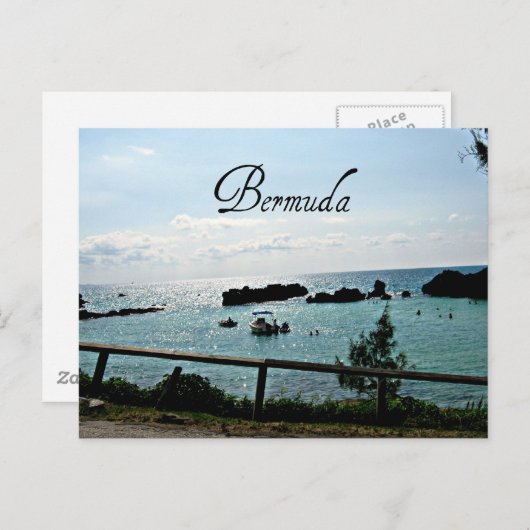 Schöne Bermuda! Postkarte (Vorne/Hinten)