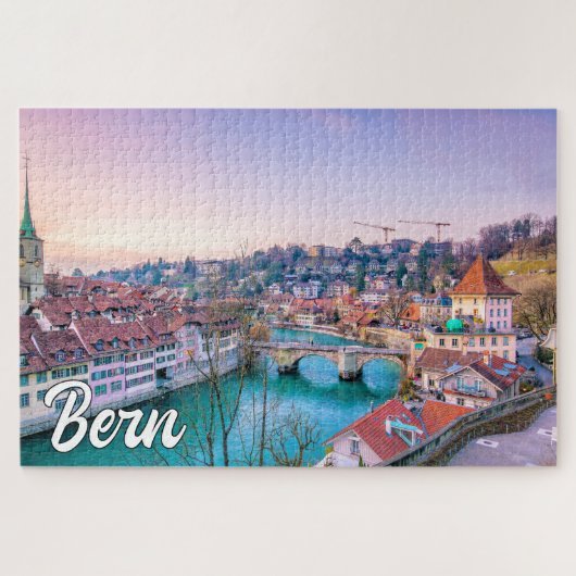 Schöne Bern, Schweiz Puzzle (Horizontal)