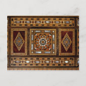 Schöne Berühmte Perlmutt-Inlay-Arbeit, Damas Postkarte (Vorderseite)