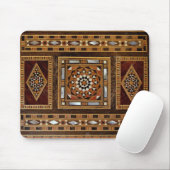 Schöne berühmte Perlmutteinlegearbeitarbeit, Damas Mousepad (Mit Mouse)