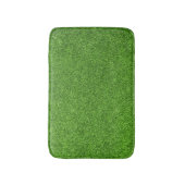 Schöne Beschaffenheit des grünen Grases vom Badematte (Vorderseite Vertikal)