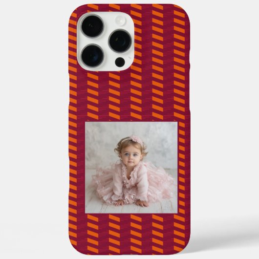 Schöne beste Geschenke für Frauen Chevron Case-Mate iPhone Hülle (Rückseite)