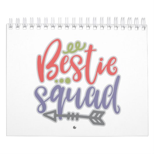 Schöne Bestie Squash Deine Freundschaftszettel Kalender (Titelbild)