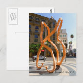 Schöne Beverly Hills Postcard! Postkarte (Vorne/Hinten)