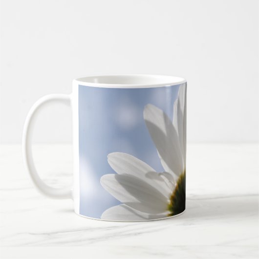 Schöne Bibel Verse Daisy Foto Vorlage Custom Kaffeetasse (Links)