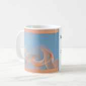 Schöne Bibel Verse Flammen Foto Vorlage Custom Kaffeetasse (Vorderseite Links)
