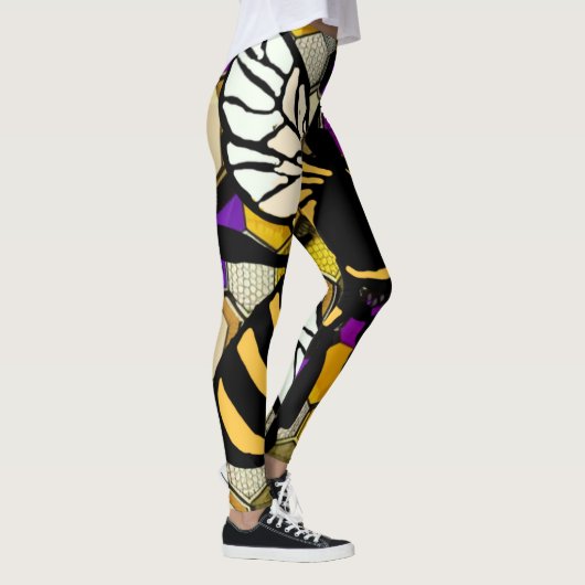 Schöne Biene Leggings (Rechts)