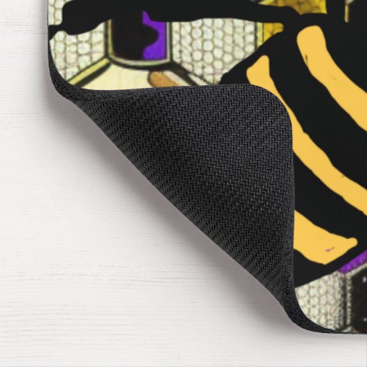 Schöne Biene Mousepad (Ecke)