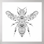 schöne Biene Poster (Vorne)