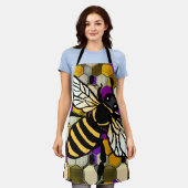 Schöne Biene Schürze (Getragen)