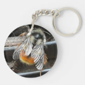 Schöne Bienenenkette Schlüsselanhänger (Rückseite)