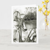 SCHÖNE BIKE BIRTHTAGGREETINEN ZU MEINEM BESTEN FRE KARTE (Gelbe Blume)