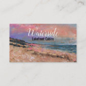 Schöne Bilder am Strand Visitenkarte (Vorderseite)