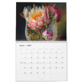 Schöne Bilder der KI Blume King Protea Lilies Kalender (Mär 2027)