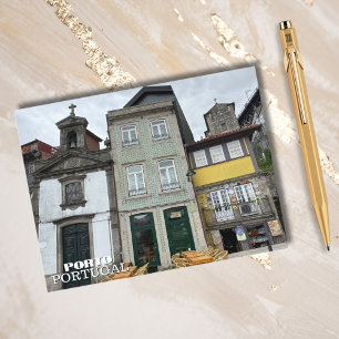 Schöne Bilder von Porto Portugal, Individuelle Rei Feiertagspostkarte