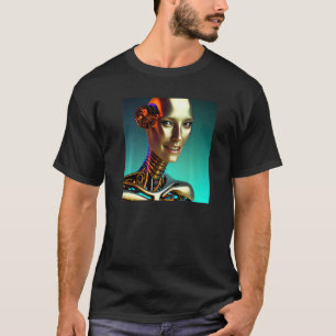 Schöne Bio Mechanischer Roboter Dream Girlfriend C T-Shirt