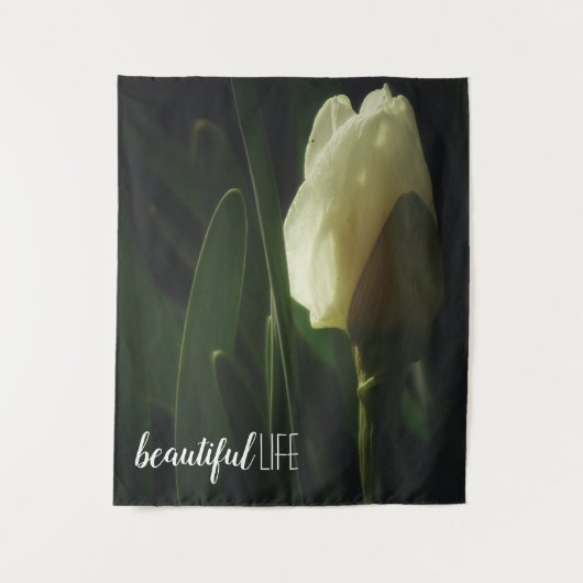 Schöne Biozid-Blume Wandteppich (Vorderseite)