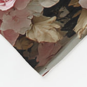 Schöne Birkbäume Fluss Country Fleecedecke (Ecke)