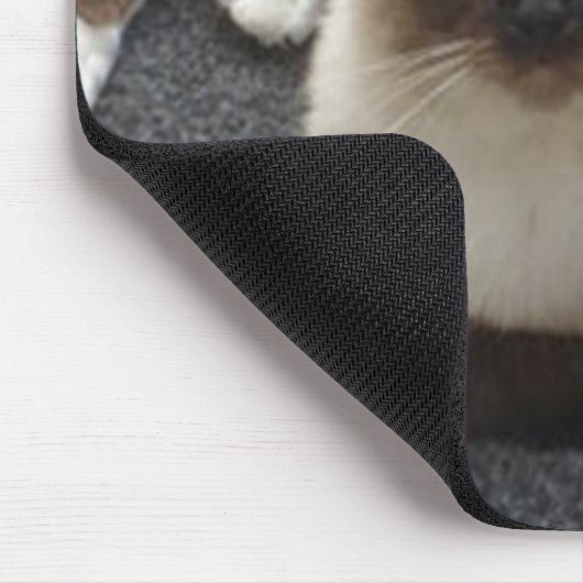 Schöne Birman Katze Mousepad (Ecke)