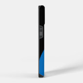 Schöne Bisexuelle Flagge Niedlich Personalisiert iPhone Hülle (Rechte Seite)