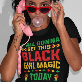 Schöne Black Girl Magic T-Shirt