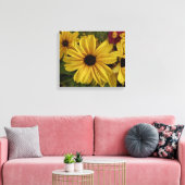 Schöne Black Mit Augen Susan Blume Leinwanddruck (Insitu (Wohnzimmer))