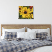 Schöne Black Mit Augen Susan Blume Leinwanddruck (Insitu (Schlafzimmer))