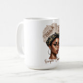 Schöne Black Queen/Scorpio Kaffeetasse (Vorderseite Links)