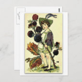 Schöne BlackBerry von NELLIE BENSON Postkarte (Vorne/Hinten)