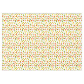 Schöne Blätter aus dem Herbst auf weißem Tablett Tischdecke (Vorderseite (Horizontal))