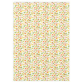 Schöne Blätter aus dem Herbst auf weißem Tablett Tischdecke (Vorderseite)