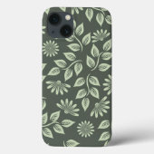 Schöne Blätter Design Case-Mate iPhone Hülle (Rückseite)