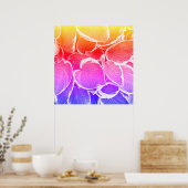 Schöne Blätter Kunst Poster (Küche)