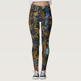 Schöne Blätter Leggings