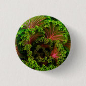Schöne Blätter von Curly Red und Green Kale Button (Vorderseite)