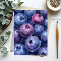 Schöne Blaubeeren | Fruchtmalerei