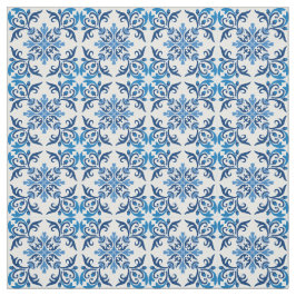 💙 Schöne blaue Azulejos, XS Kachelgröße Stoff