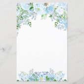 Schöne blaue Blume (Vorderseite)