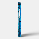 Schöne blaue Blume, Case-Mate iPhone Hülle (Rückseite / Links)