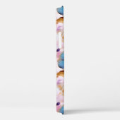 Schöne blaue Blumen Alkohol Tinte Pastel Case-Mate iPhone Hülle (Rückseite / Rechts)
