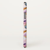 Schöne blaue Blumen Alkohol Tinte Pastel Case-Mate iPhone Hülle (Hinten/Rechts)