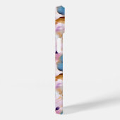 Schöne blaue Blumen Alkohol Tinte Pastel Case-Mate iPhone Hülle (Rückseite / Rechts)