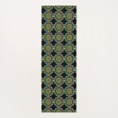 Schöne blaue Chakras Meditations-und Yoga-Matte Yogamatte (Rückseite)