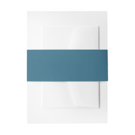 Schöne blaue Einzelfarbe Einladungsbanderole